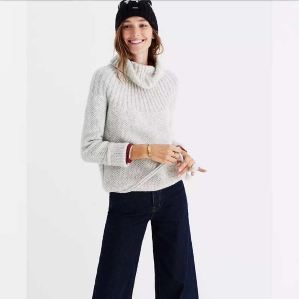 Snowbound Drawstring Pullover Sweater - image 1